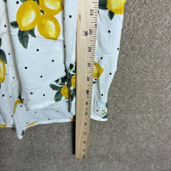 Torrid Cami Tank Top Womens Plus 2 2X Sweet Lemons Challis Lace Trim Babydoll - Picture 7 of 12